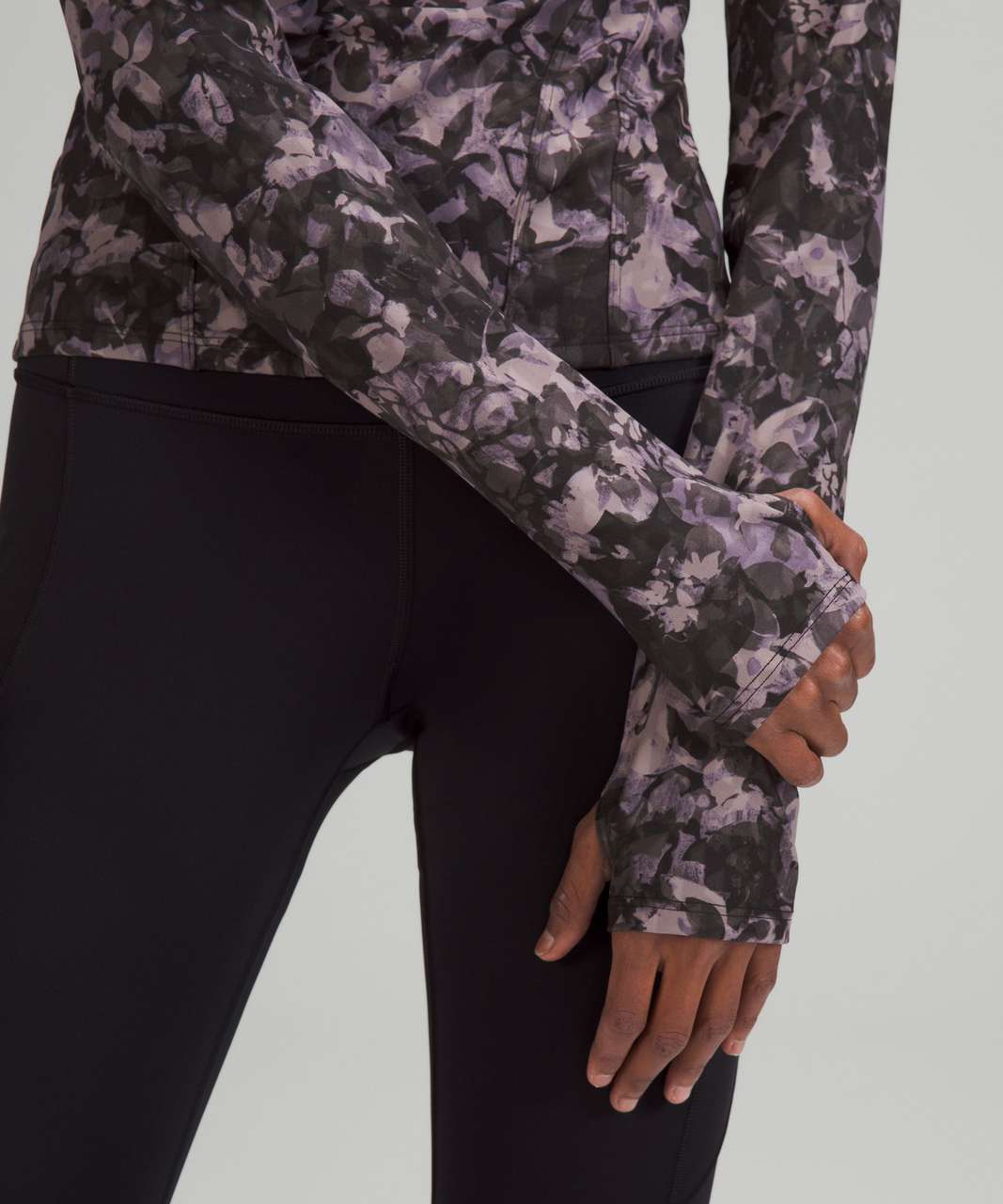 Lululemon Secret Garden Floral Print Scuba Hoodie 10