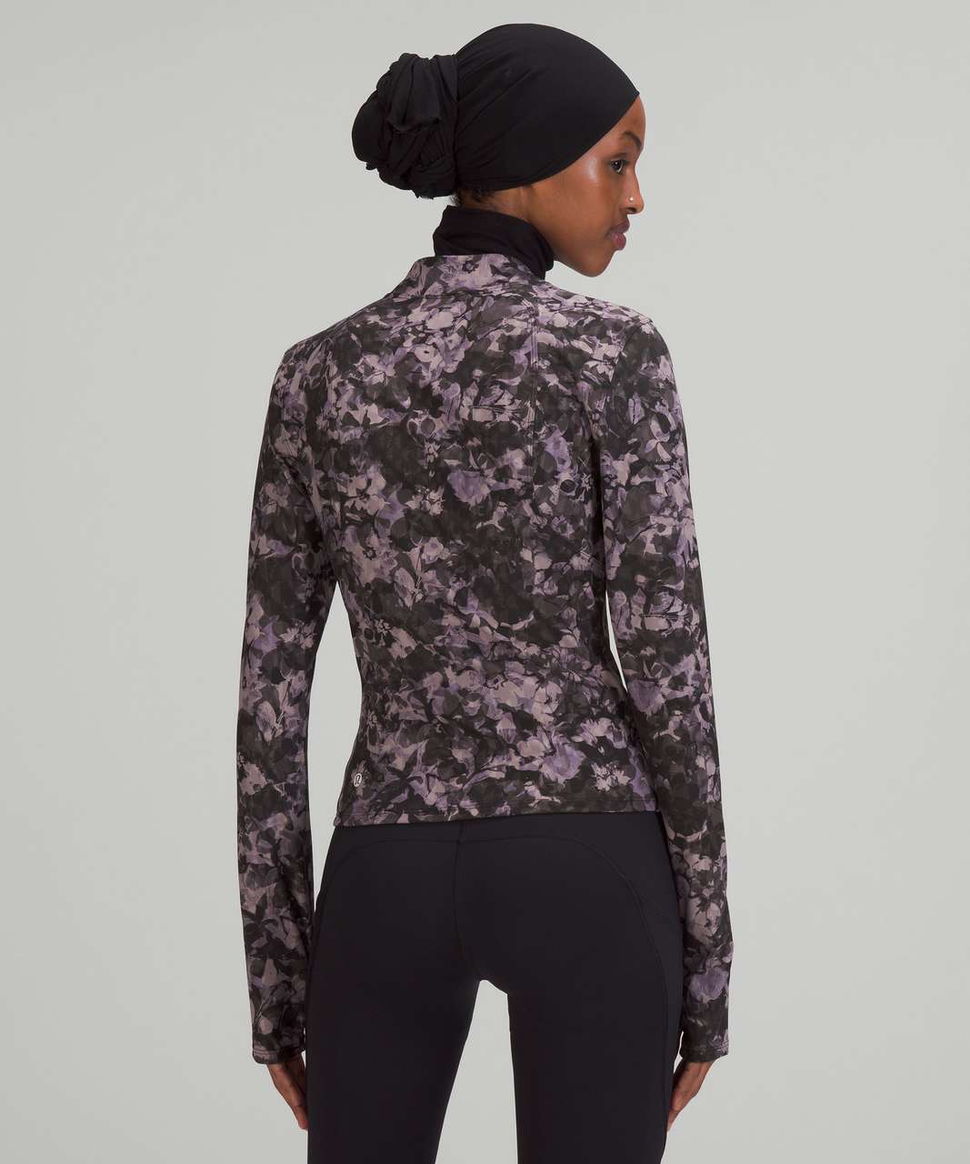 Lululemon Luxtreme Running Half-Zip - Inflect Floral Lunar Rock Multi