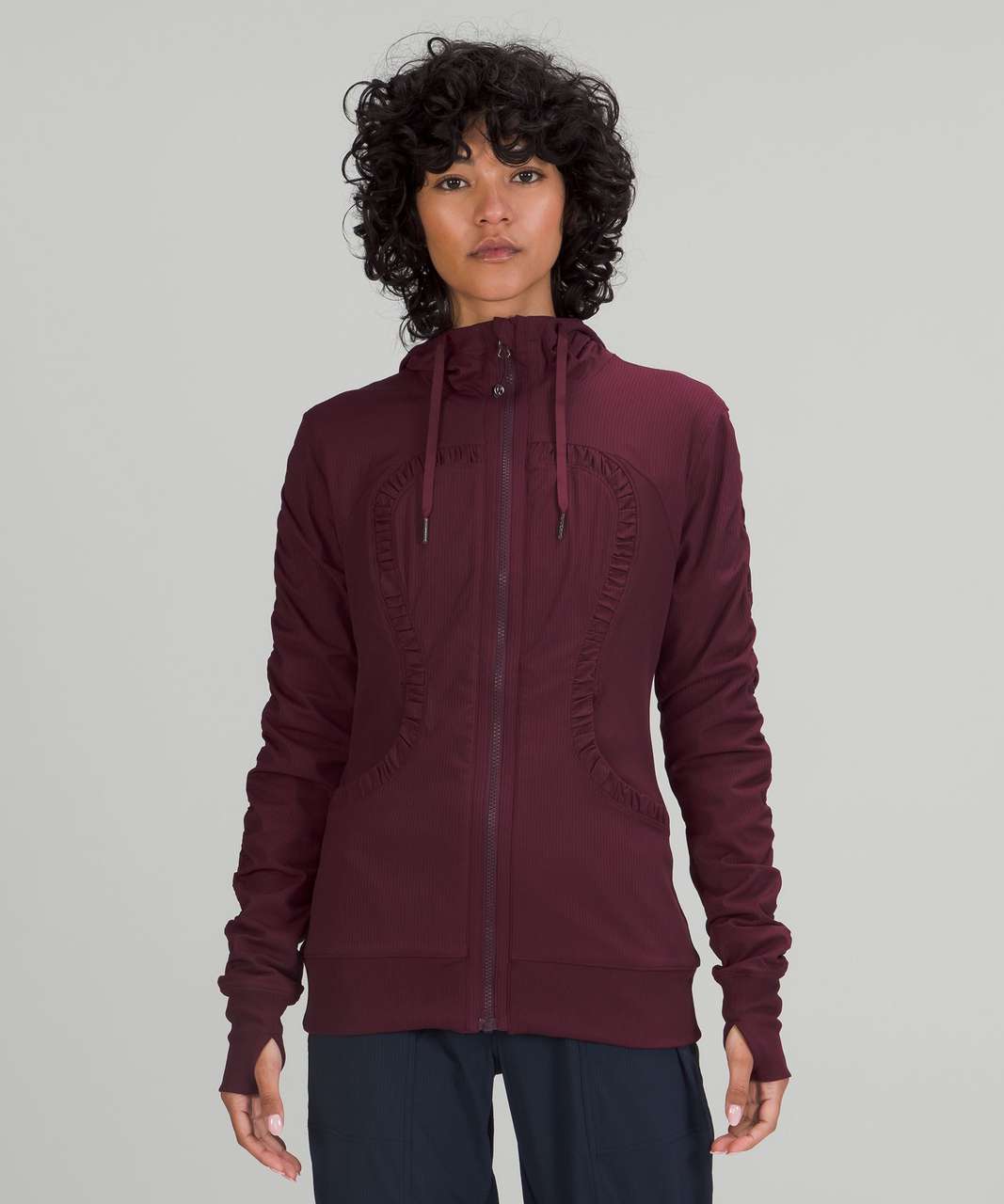 Lululemon Dance Studio Jacket - Cassis / Heathered Cassis