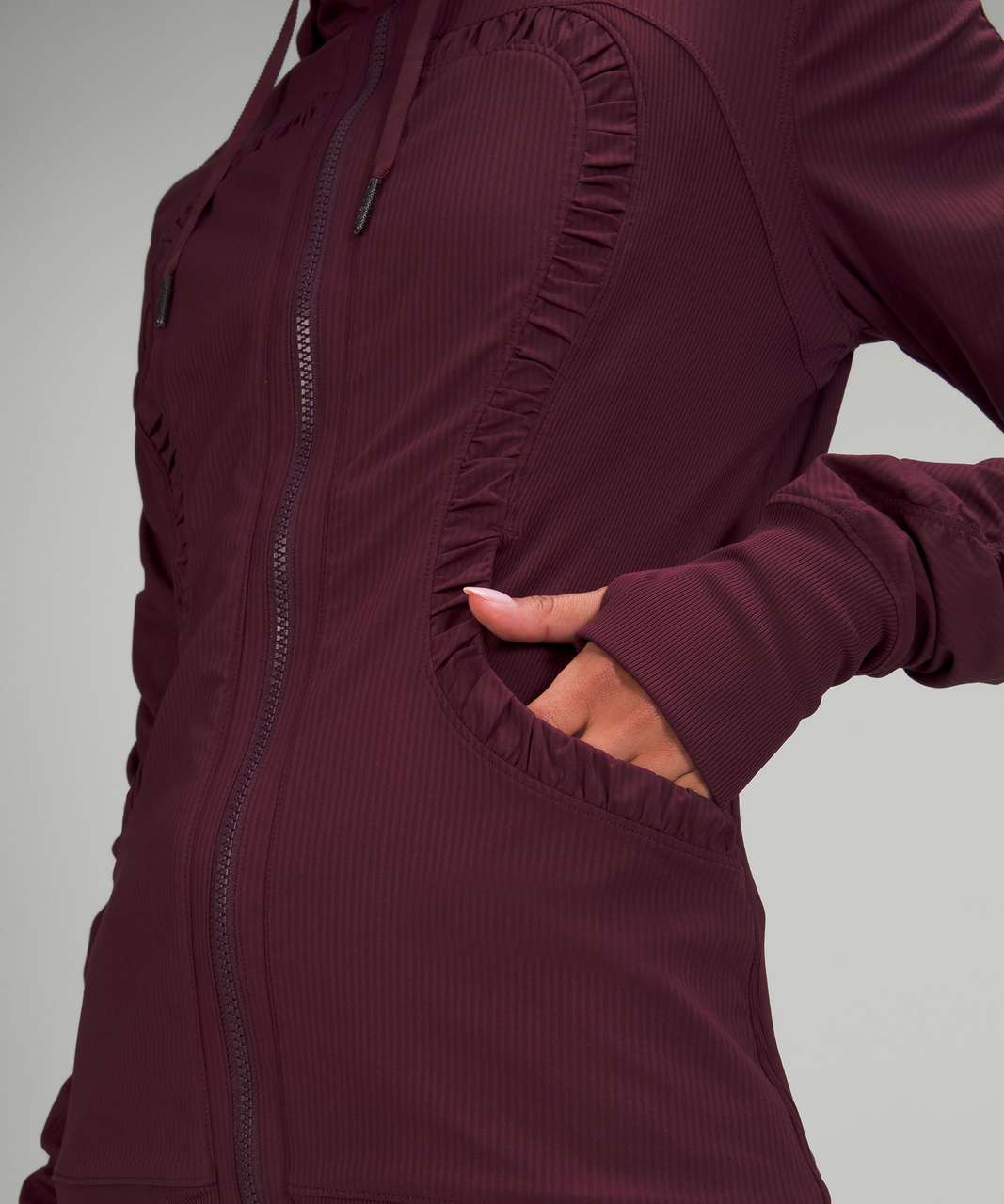 Lululemon Dance Studio Jacket - Cassis / Heathered Cassis