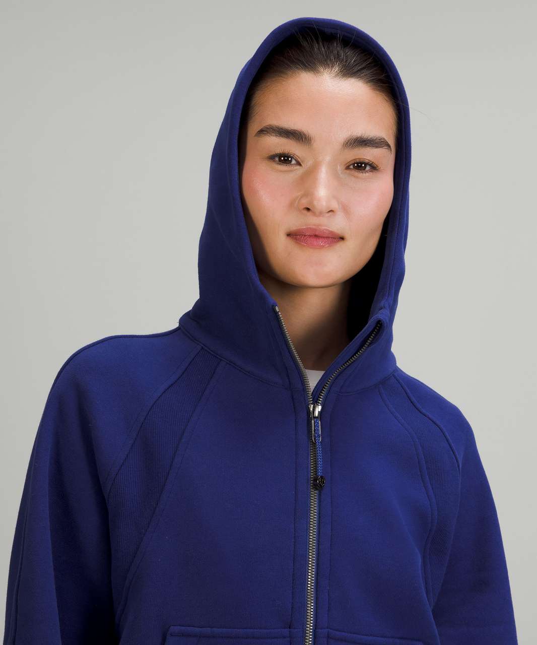 NWT Lululemon Scuba Oversized Full Zip Blue Nile SZ :M/ L