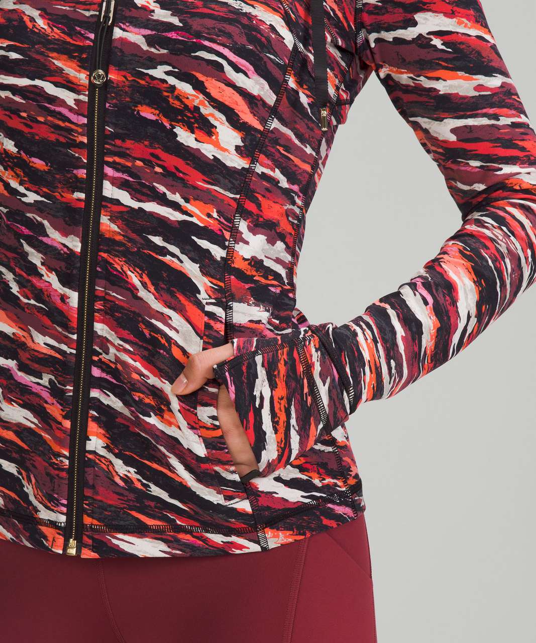 Lululemon Lunar New Year Hooded Define Jacket *Nulu - Tiger Tide Smoky Red  Multi - lulu fanatics