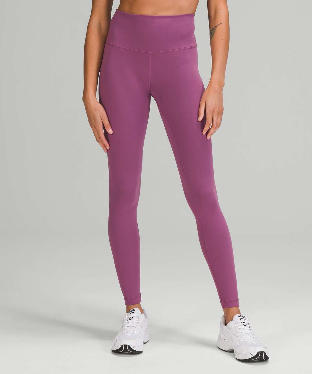 Lululemon Wunder Train HR Tight 25” Vintage Plum Size 2 NWT