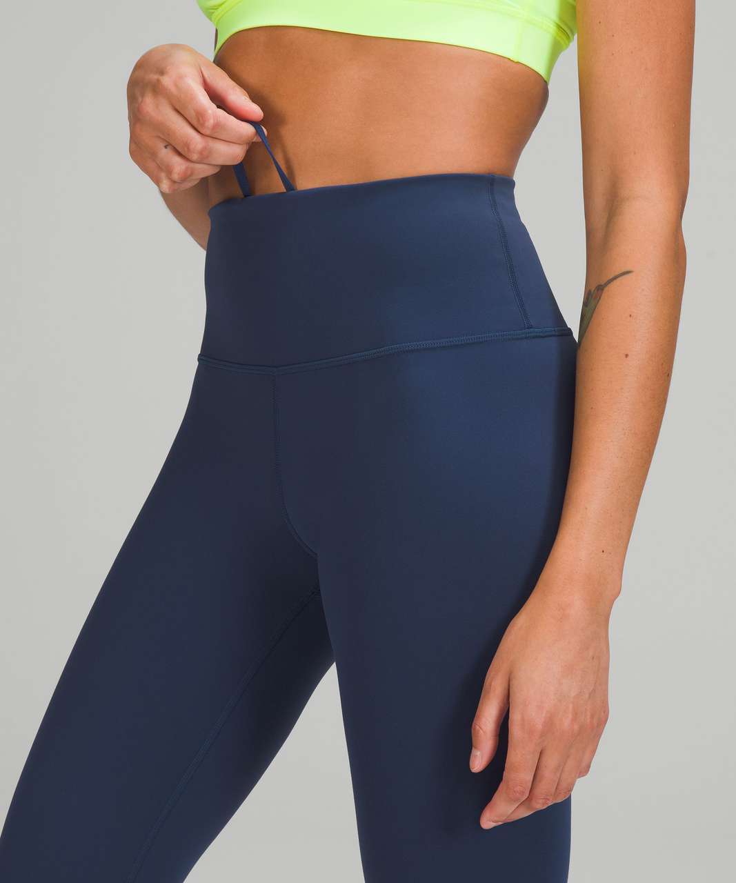 Lululemon Wunder Train High-Rise Tight 28" - Mineral Blue