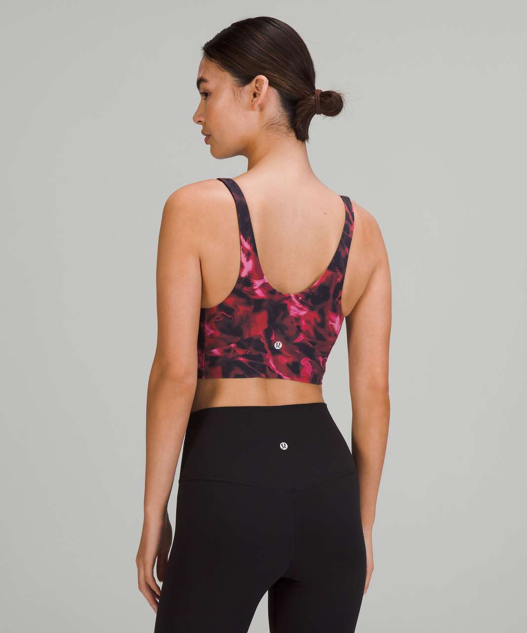 Lululemon Nulu Front-Darting Yoga Bra *Light Support, B/C Cup - Intensity Pink Blossom Multi