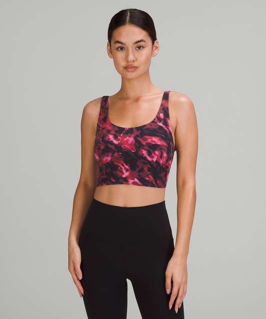 Lululemon Nulu Front-Darting Yoga Bra *Light Support, B/C Cup - Pink  Blossom - lulu fanatics