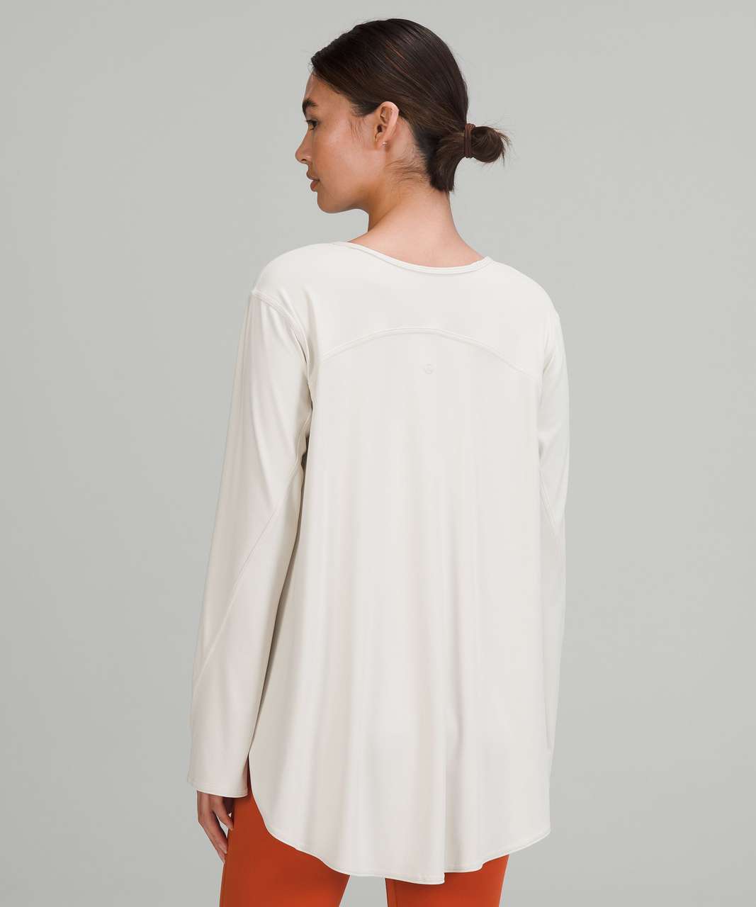 Lululemon Full Freedom Long Sleeve Yoga Wrap Shirt Top White - $36 (59% Off  Retail) - From Maddie