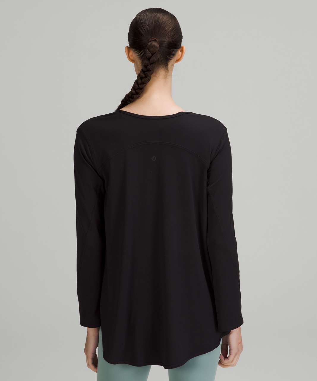 Lululemon Nulu Relaxed-Fit Yoga Long Sleeve Shirt - Black - lulu fanatics