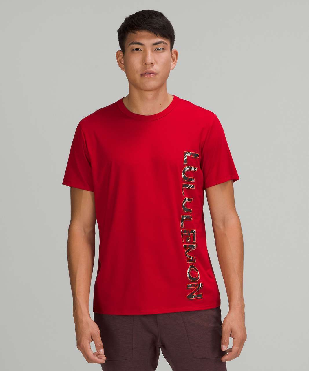 Lululemon Lunar New Year The Fundamental T-Shirt - Dark Red