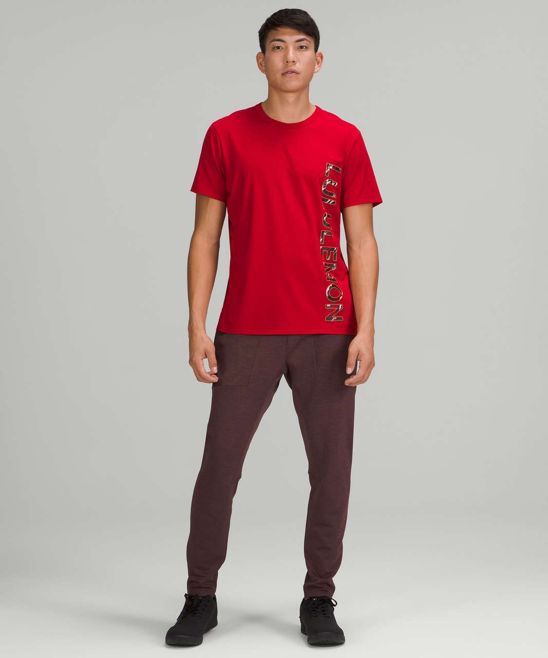 Lululemon Lunar New Year The Fundamental T-Shirt - Dark Red