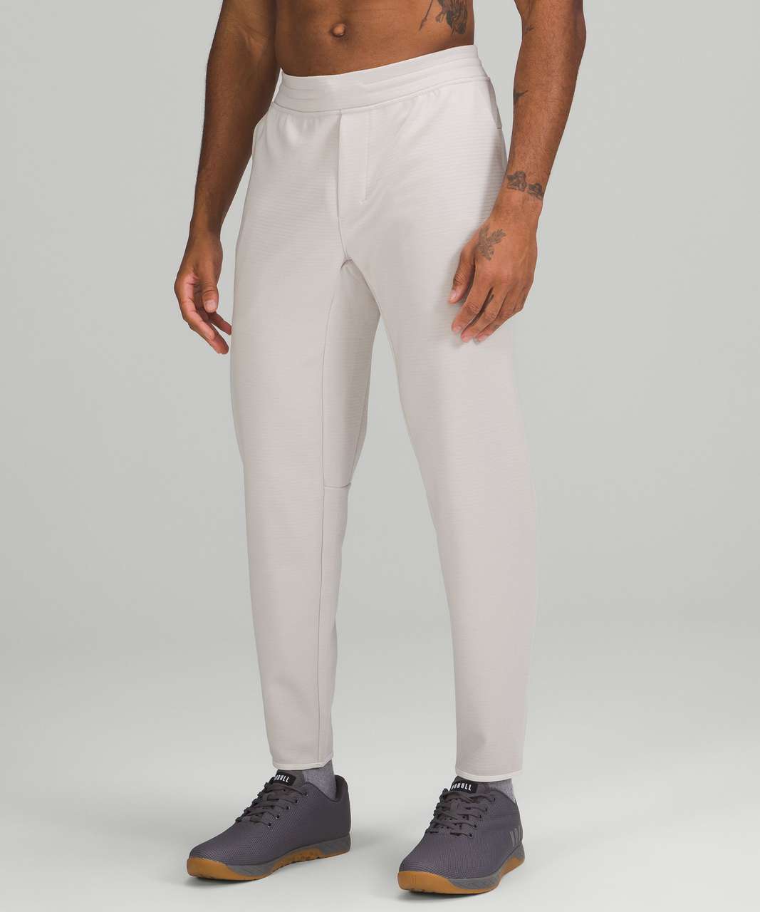 Fleece Joggers - White