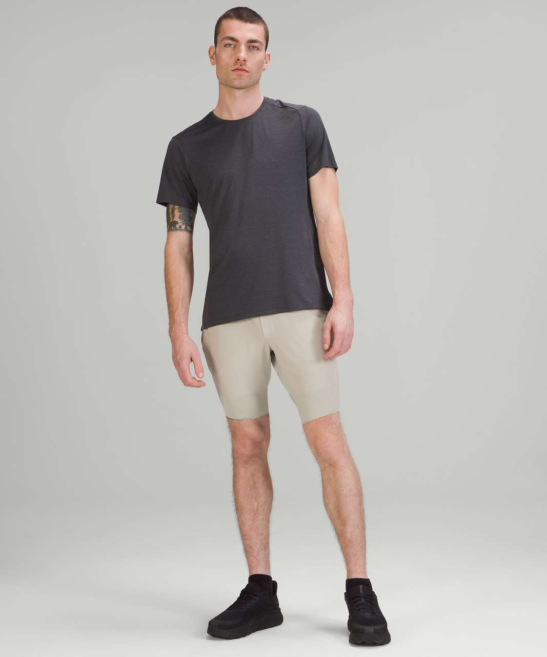 Lululemon Surge Hybrid Short 9" - Raw Linen