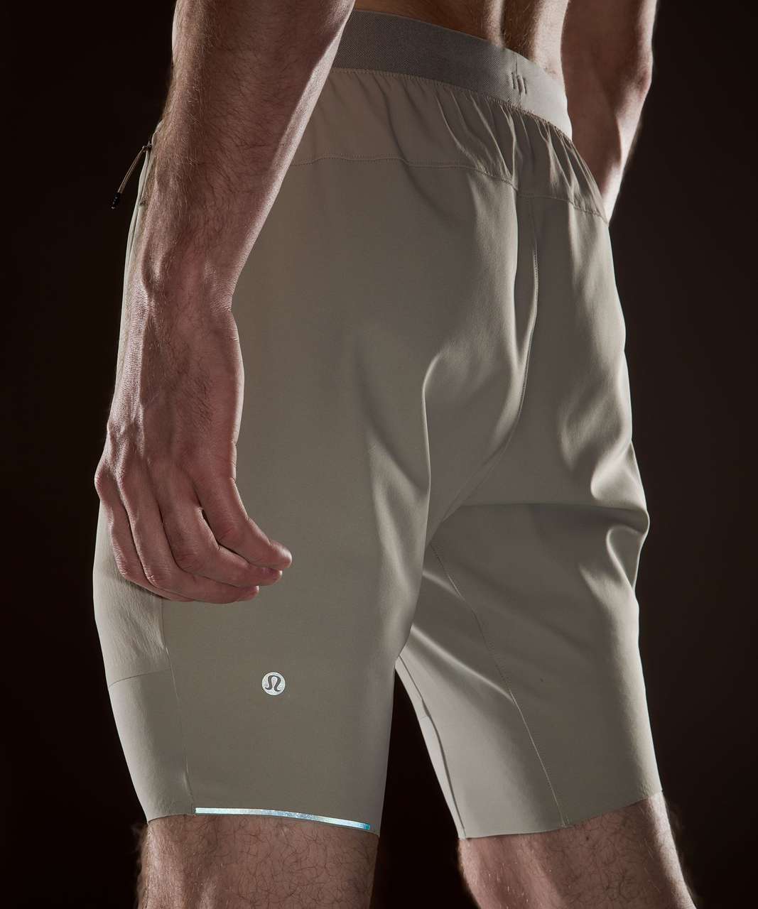 Lululemon Surge Hybrid Short 9" - Raw Linen