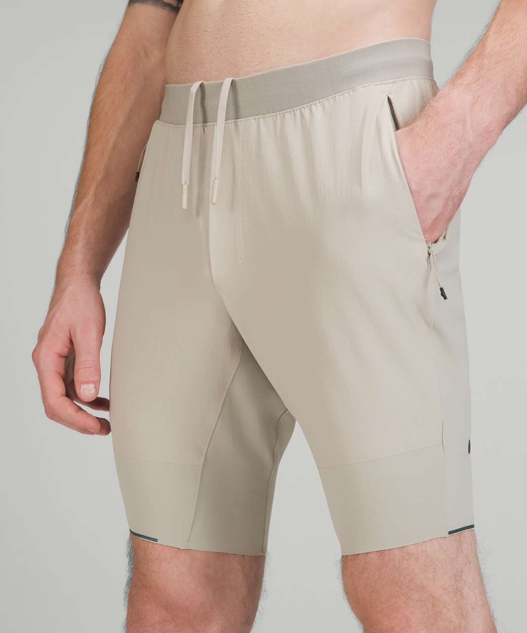 Lululemon Surge Hybrid Short 9" - Raw Linen