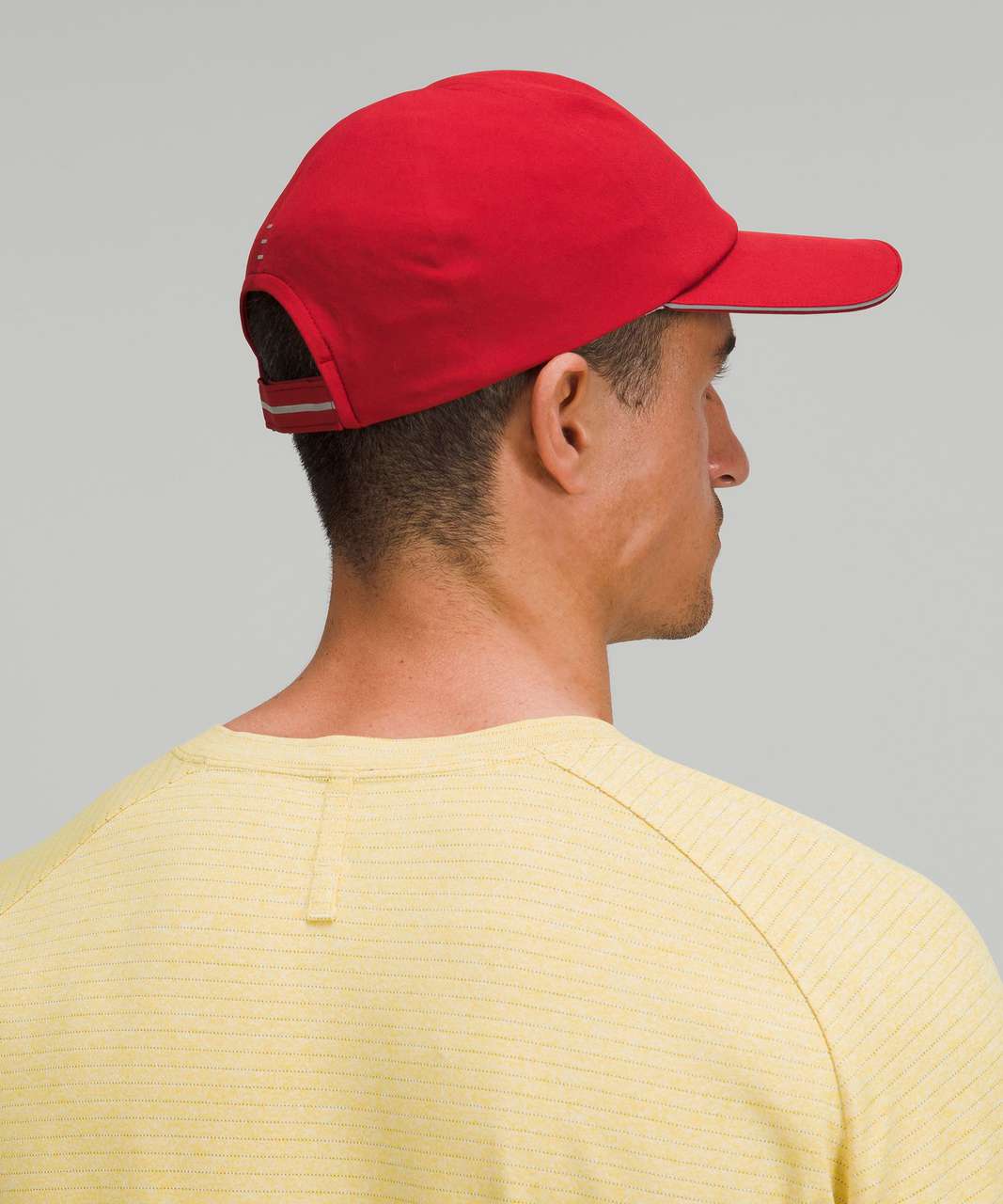 Lululemon Mens Fast and Free Running Hat - Sport Red