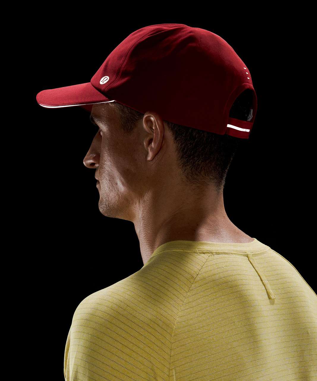 Lululemon Mens Fast and Free Running Hat - Sport Red