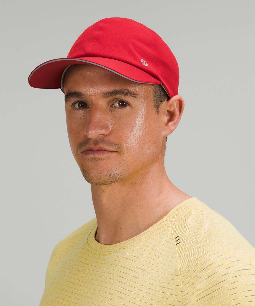 Lululemon Mens Fast and Free Running Hat - Sport Red - lulu fanatics