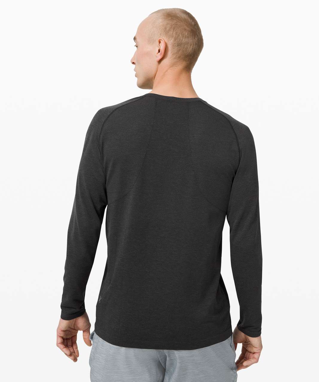 Lululemon Bodhi Short Sleeve Hoodie - Heathered Medium Grey / Slate - lulu  fanatics