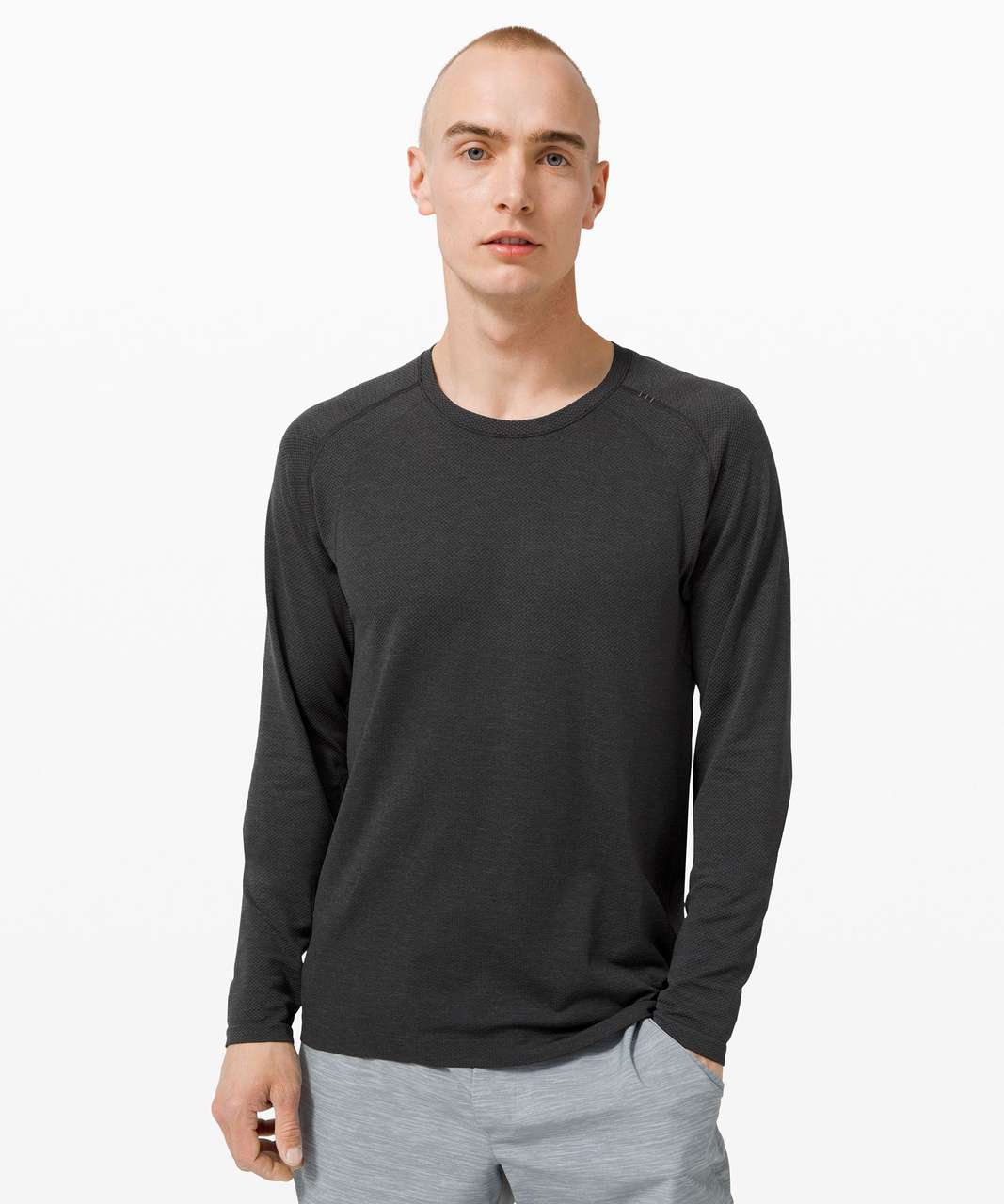 Lululemon Athletica Lululemon Mens Metal Vent Tech Long Sleeve Shirt(Deep  Coal, S) at  Men's Clothing store