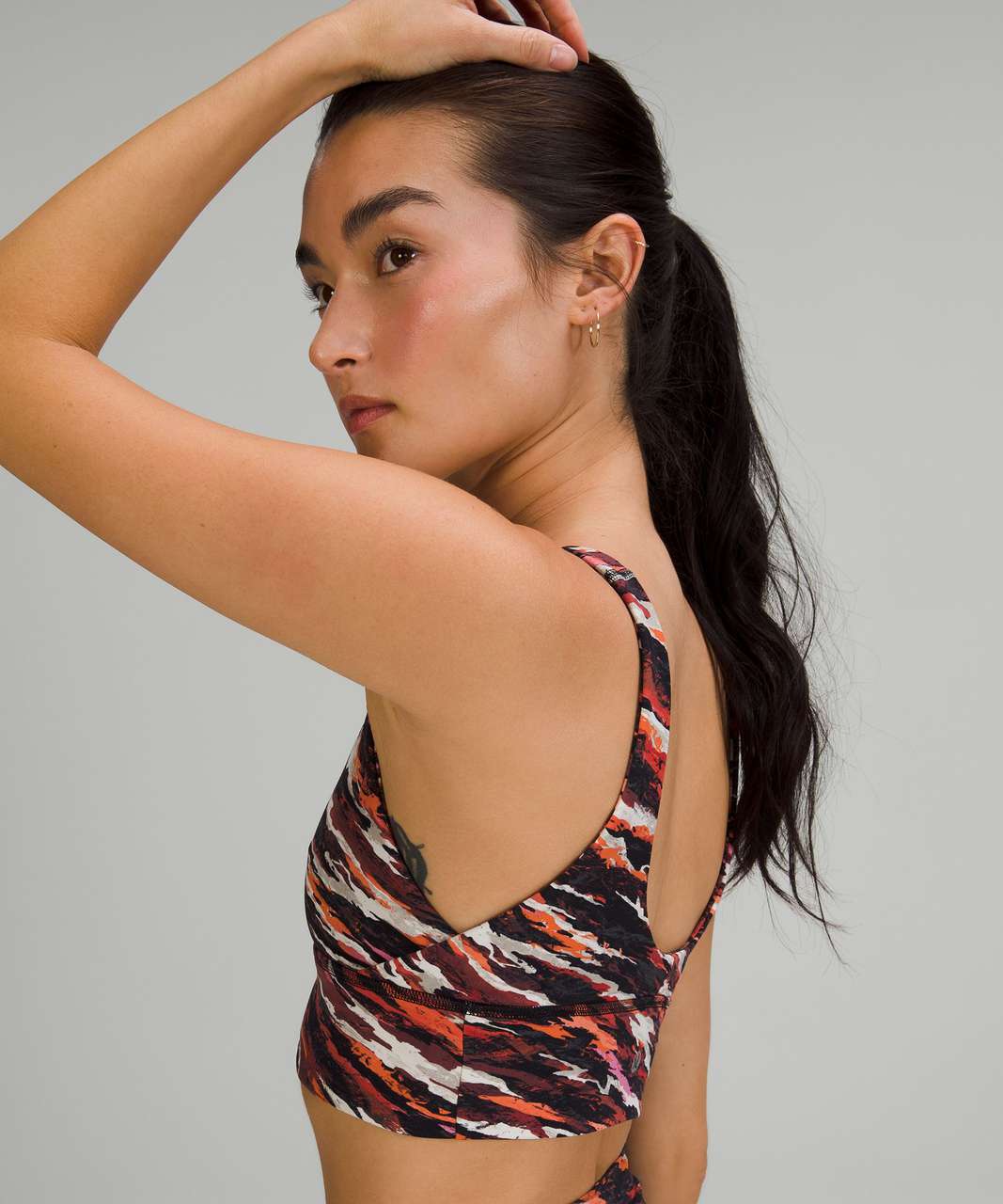 Lululemon Lunar New Year Align Reversible Bra *Light Support, A/B Cup -  Tiger Tide Smoky Red Multi / Tiger Tide Smoky Red Multi - lulu fanatics