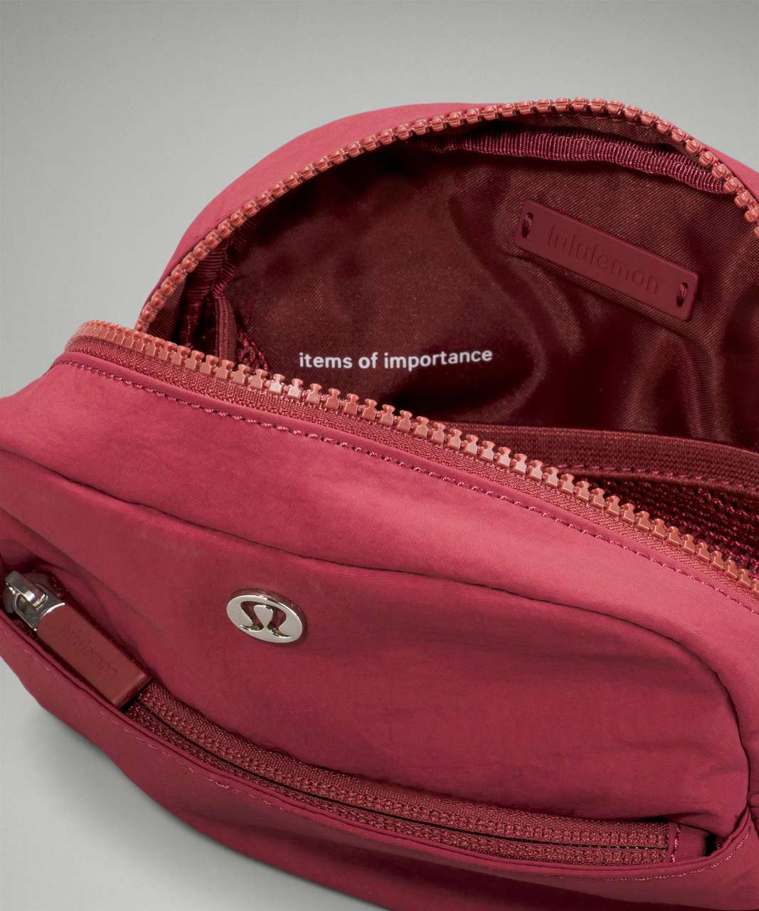 Lululemon Double-Zip Mini Pouch - Mulled Wine