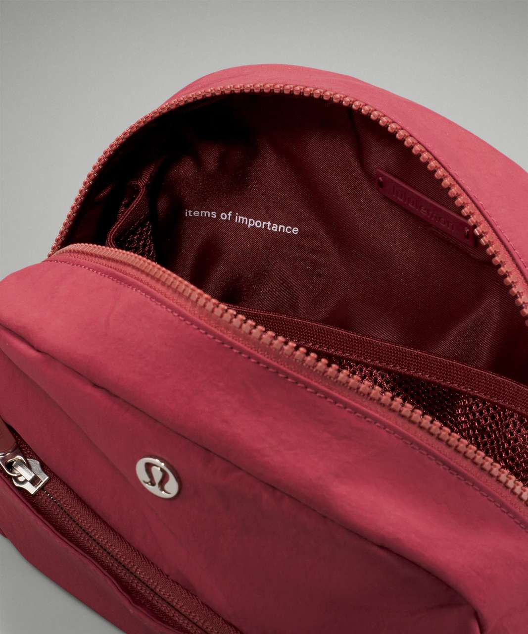 Lululemon Double-Zip Pouch - Mulled Wine