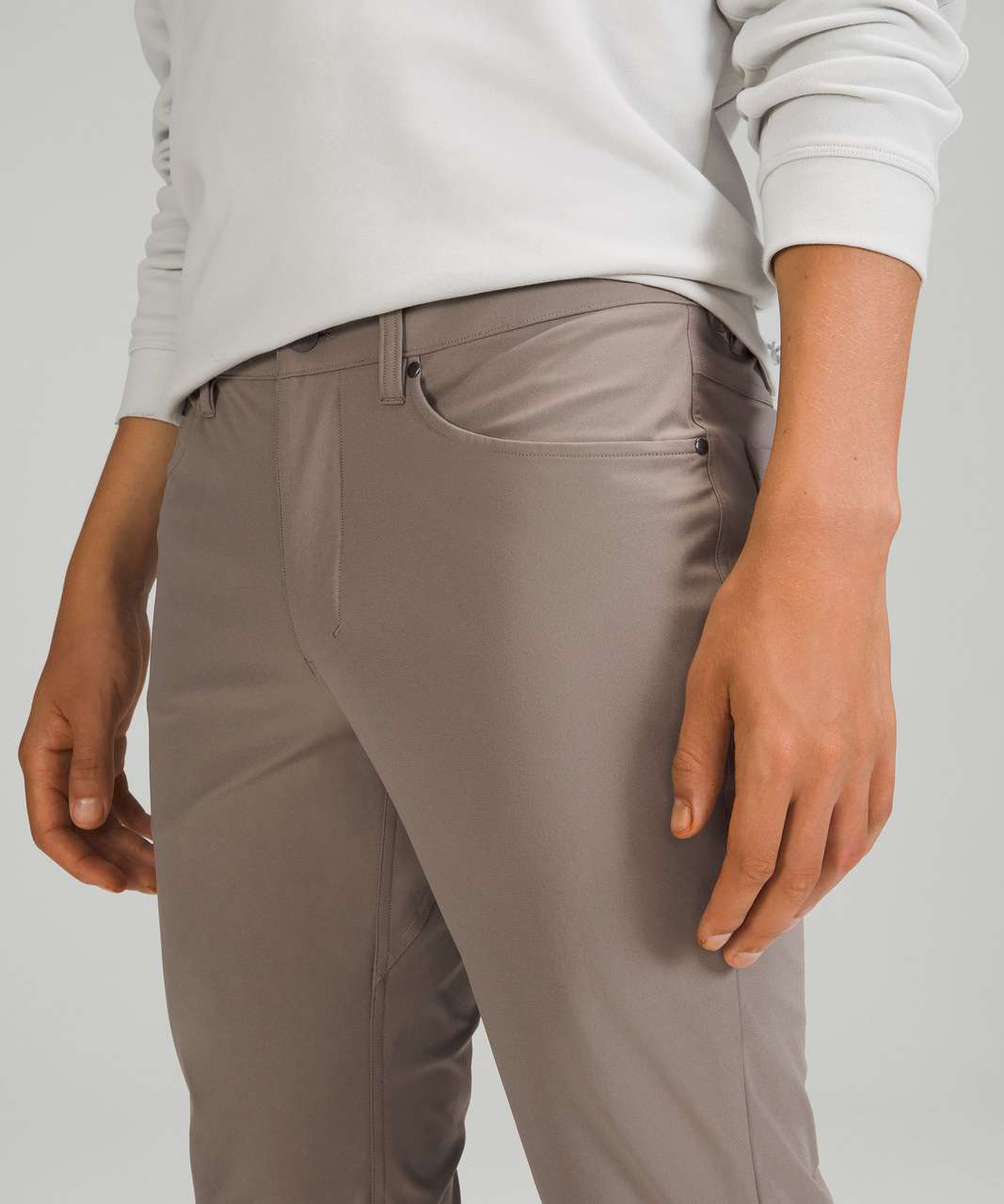 Loved my first pair of ABC Slim pants (Trench) so much that I had to get a  second (Carbon Dust)! Already thinking about a third. These are my first  Lulu products ever.