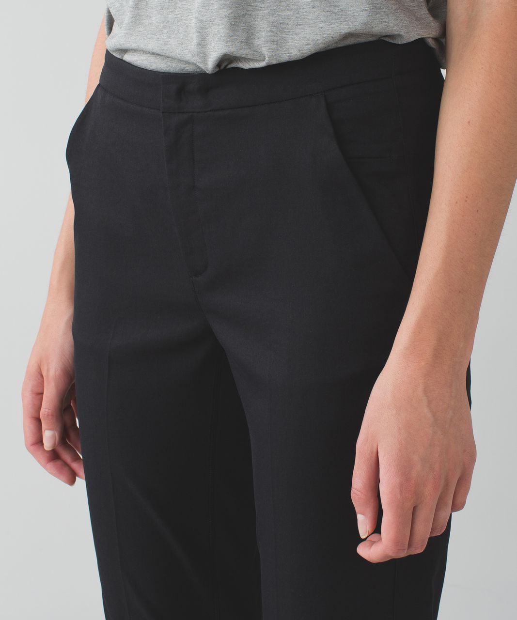 Lululemon City Trek Trouser II Women’s 4 Heathered Black Casual Work  Athleisure