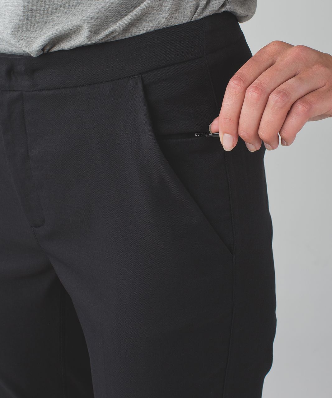 lululemon athletica, Pants & Jumpsuits, Lululemon City Trek Trouser Ponte  In Black Pant