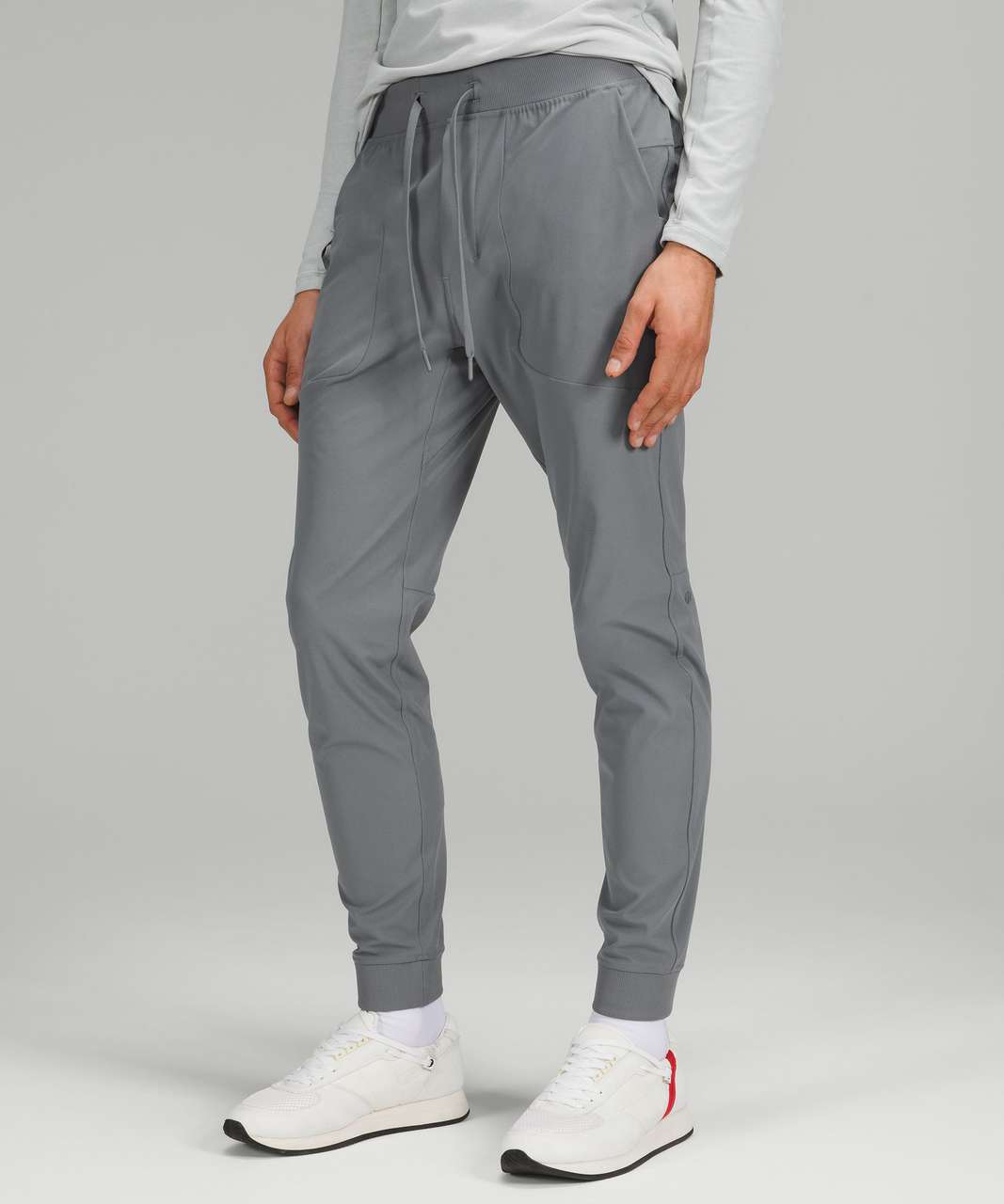 Lululemon ABC Skinny-Fit Jogger *Warpstreme - Asphalt Grey (First Release)  - lulu fanatics