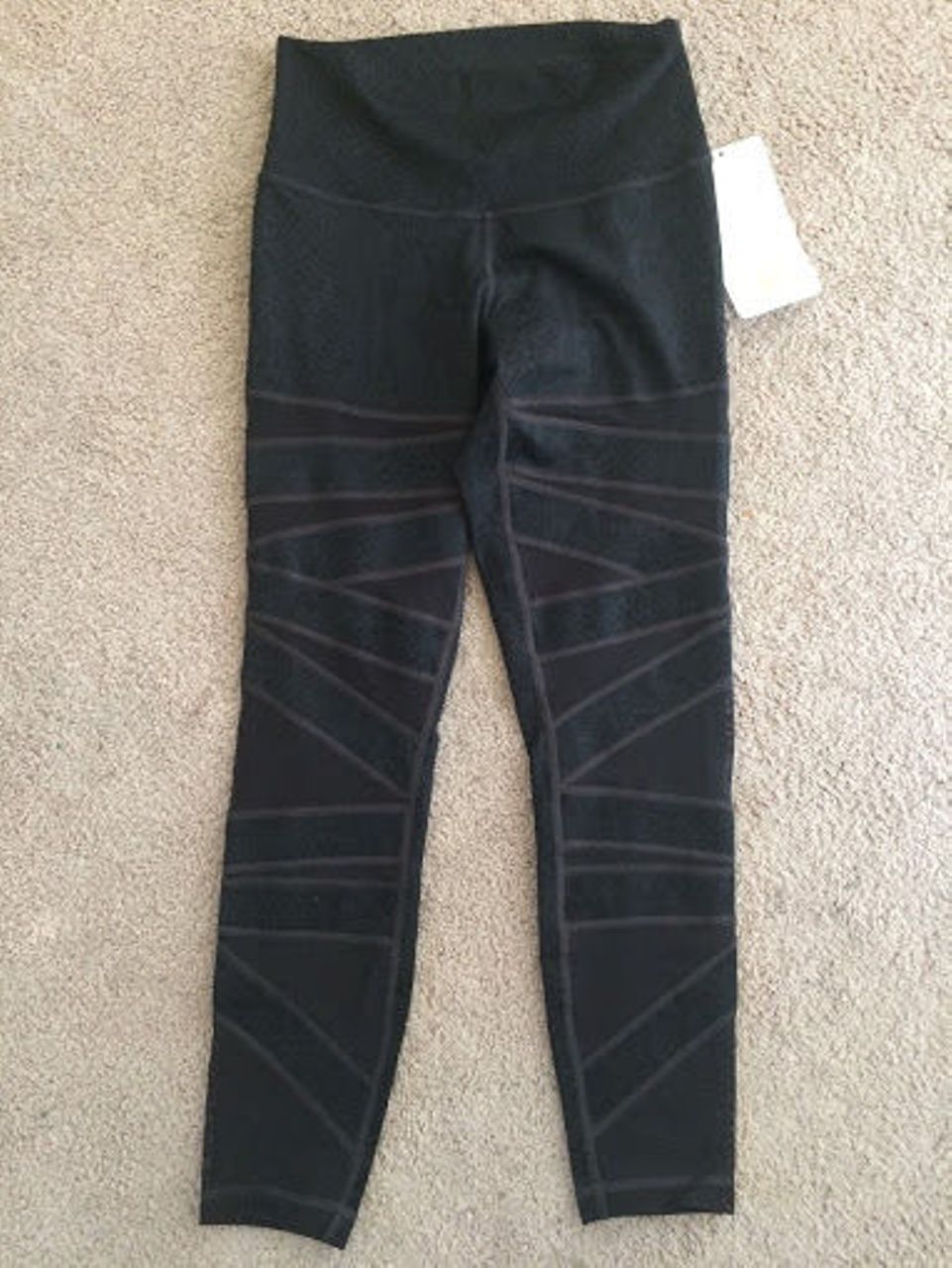 Lululemon High Times Pant *Tech Mesh - Desert Snake Deep Coal Black