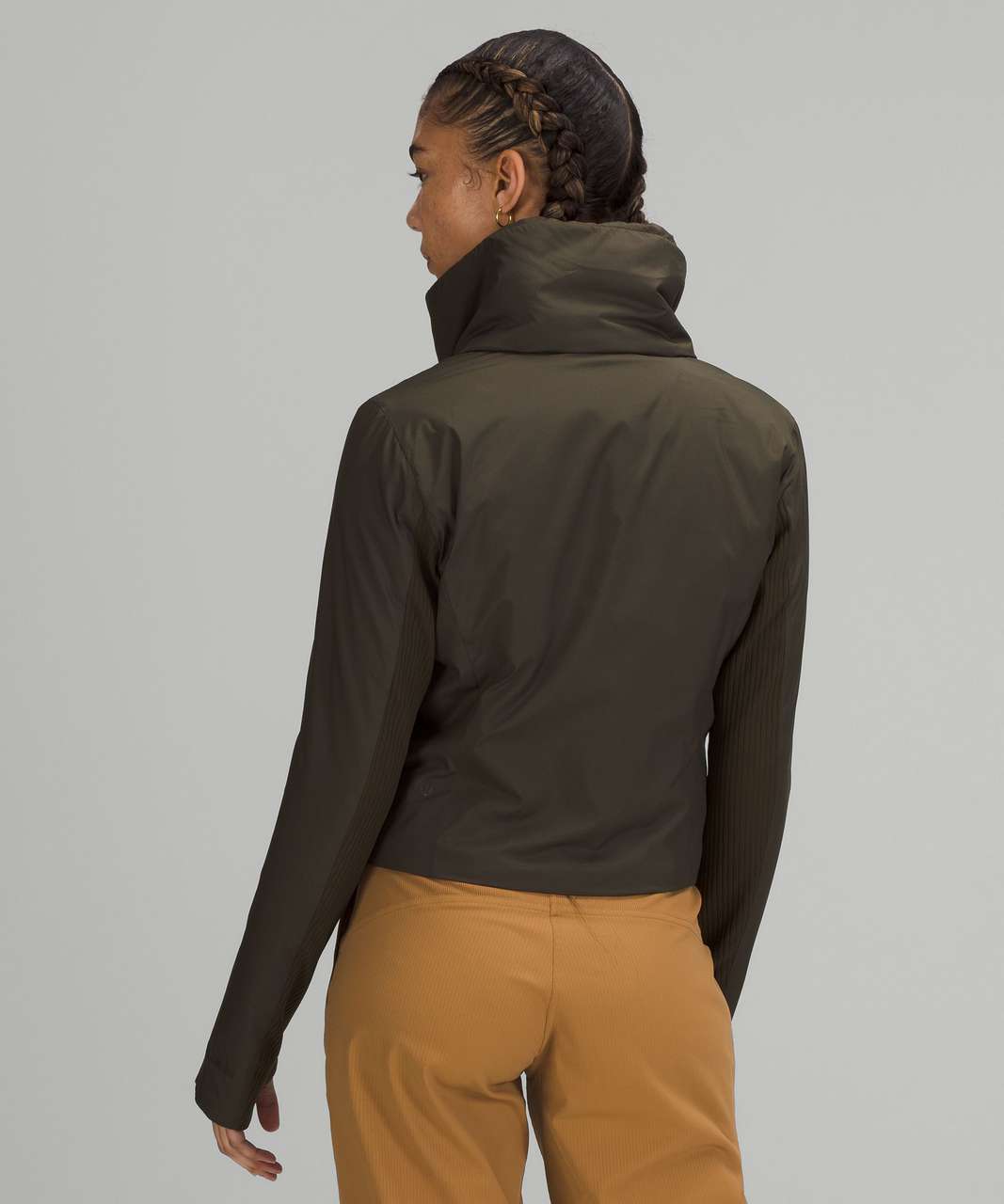 LULULEMON Dark Olive City Sleek Jacket — Size 2 for Sale in New