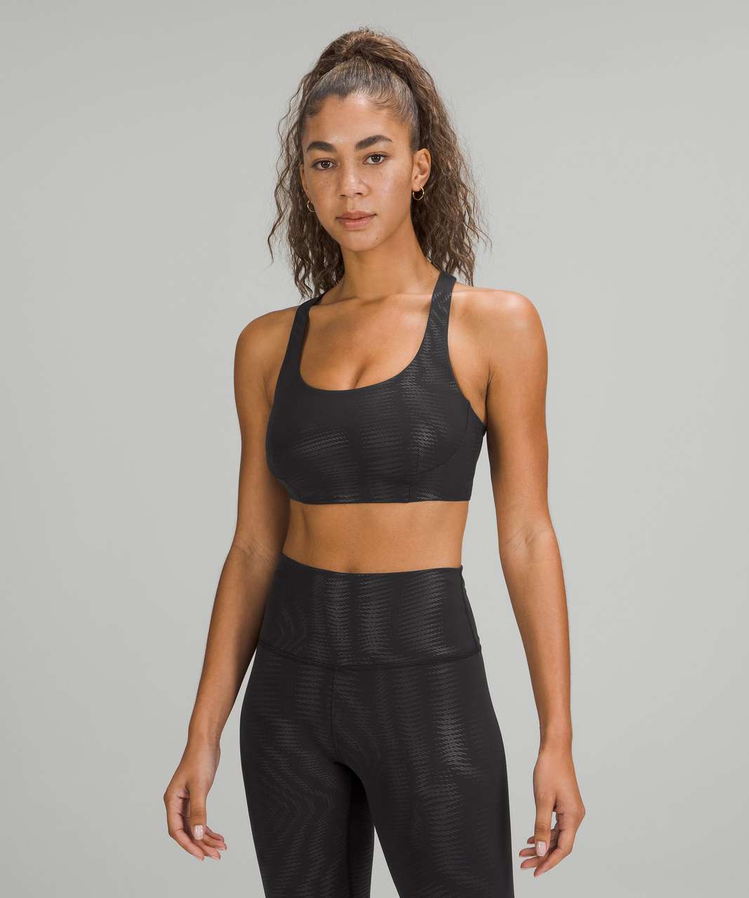 Lululemon Energy Bra Long Line and Wunder Train High Rise Short, 13  Matching Sets You Can Shop at Lululemon, Because Your Shades of Black  Should Match