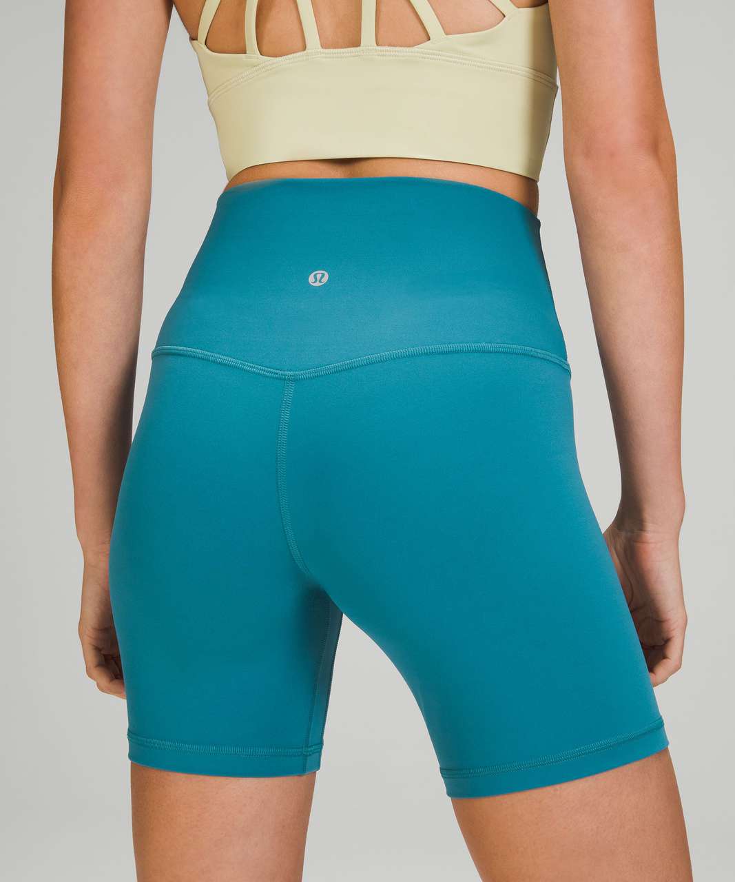 Lululemon Align Curve Seam High-Rise Short 6 Utility Blue UTYB