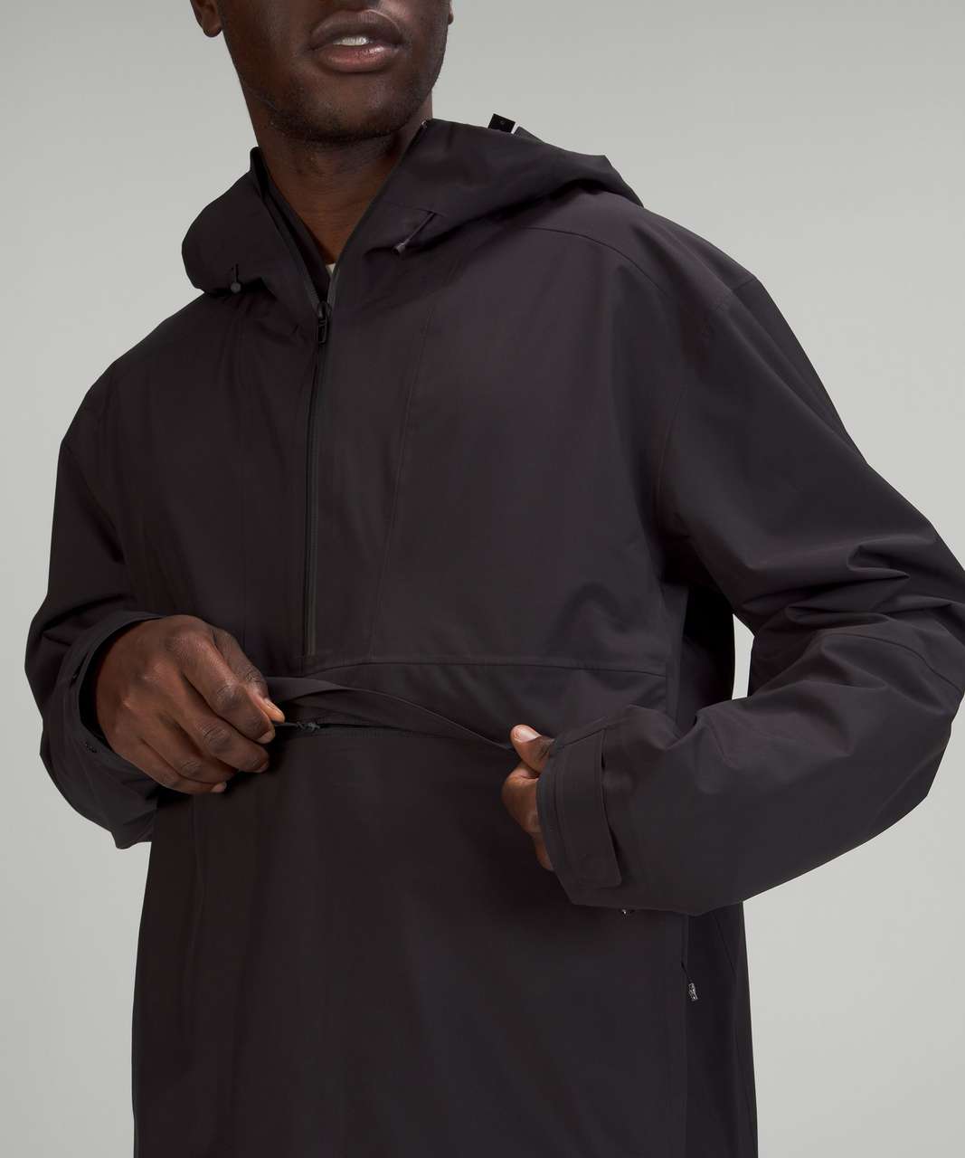 Lululemon 1/2 Zip Pullover - Black - lulu fanatics