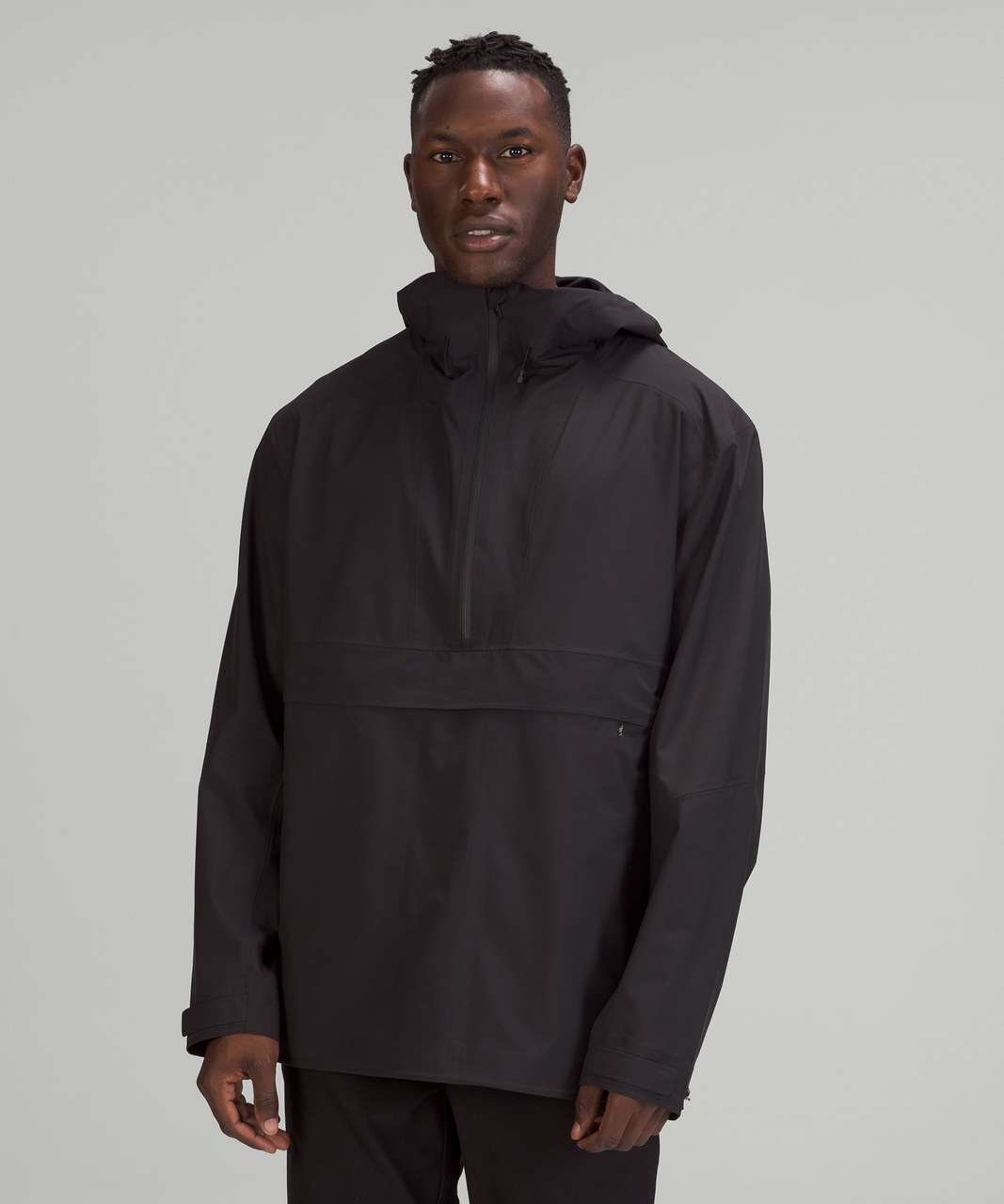 Lululemon 1/2 Zip Pullover - Black - lulu fanatics