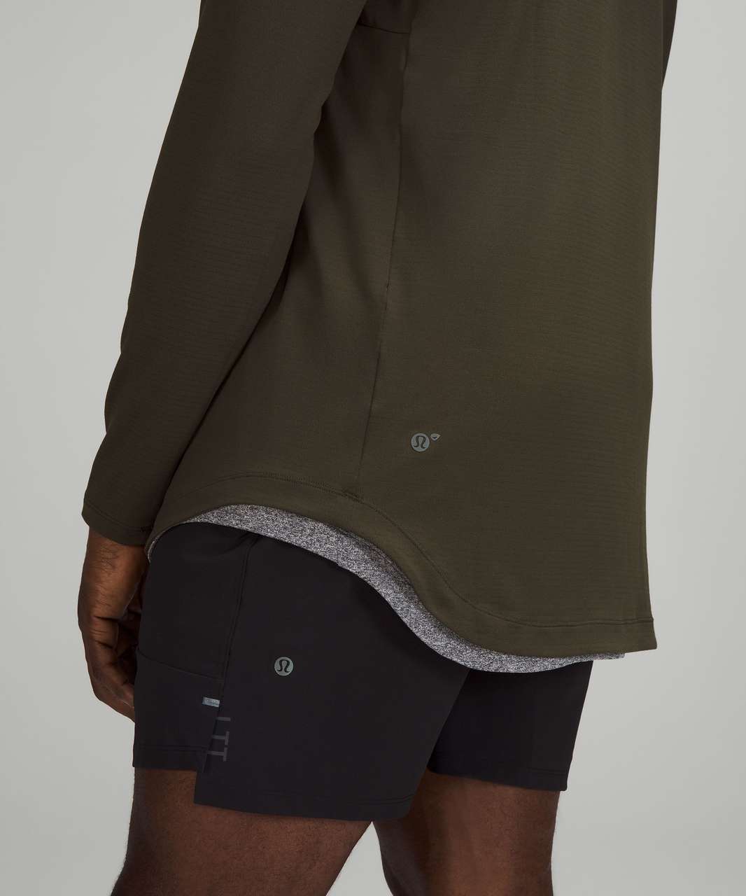 Lululemon Drysense Training Hoodie - Dark Olive