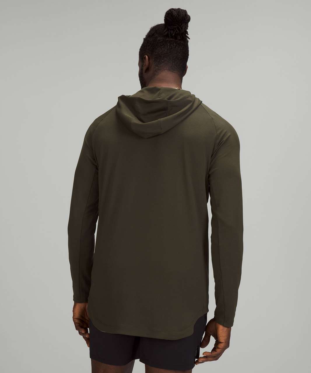 Lululemon Drysense Training Hoodie - Dark Olive - lulu fanatics