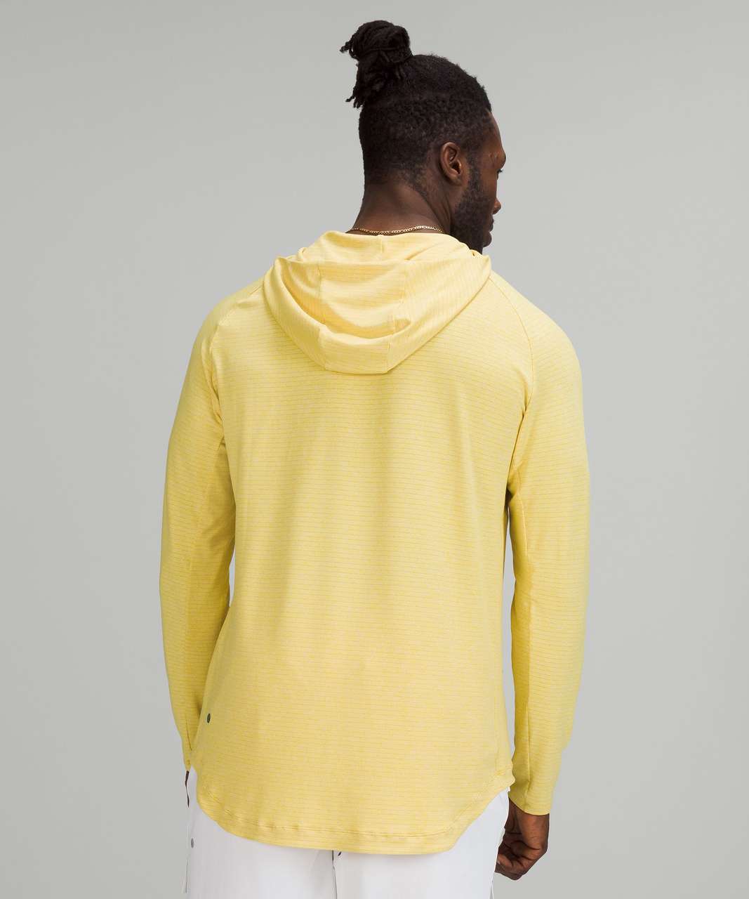 Lululemon Drysense Training Hoodie - Heathered Soleil