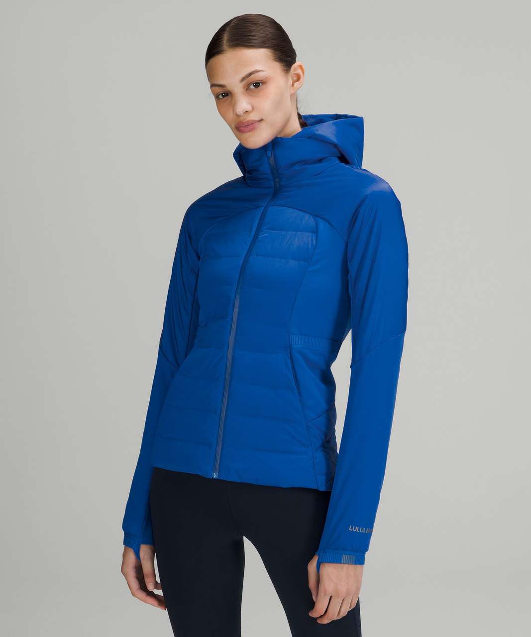 NWT Lululemon Down for It All Jacket Blue Nile 6 Run Sport Activewear