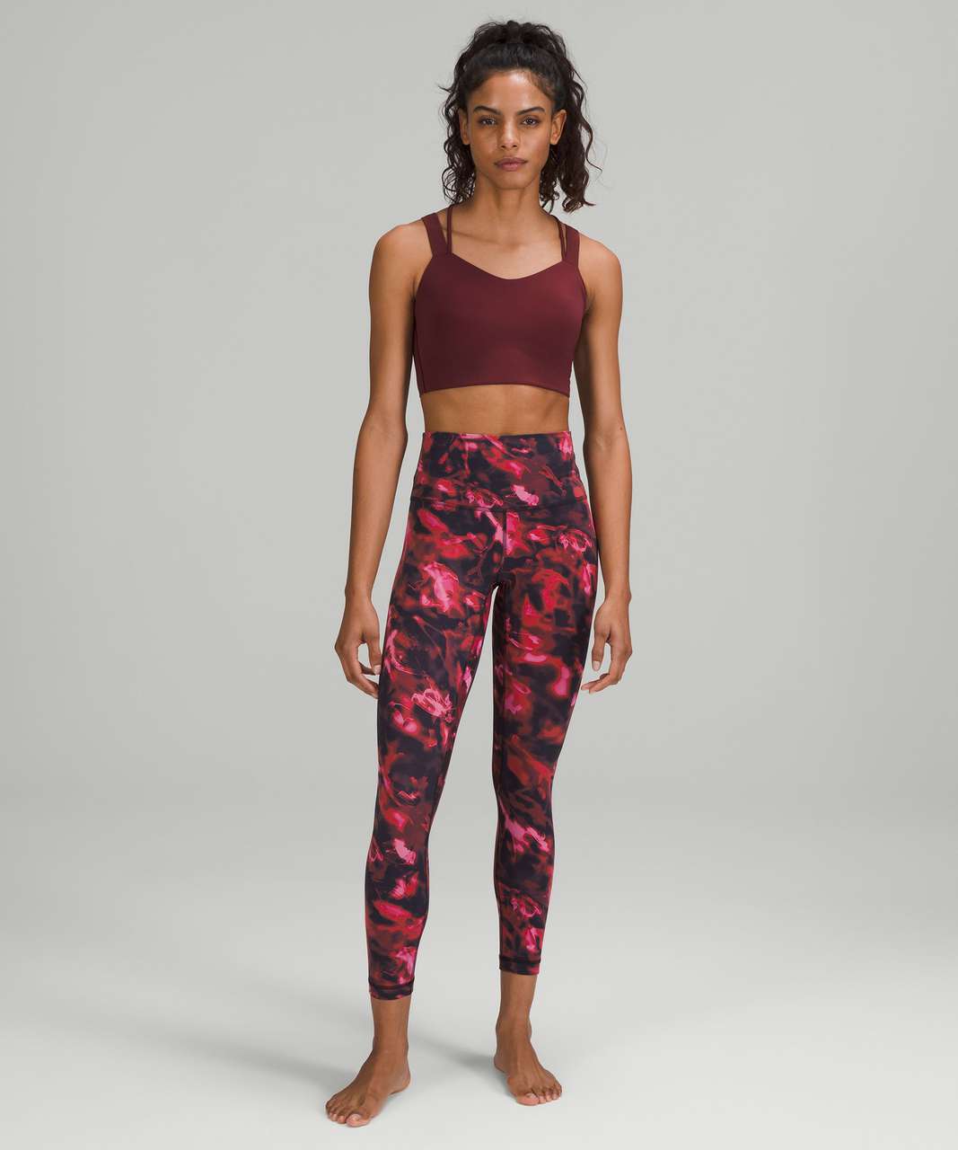 Lululemon Align High-Rise Pant 25 - Intensity Pink Blossom Multi - lulu  fanatics