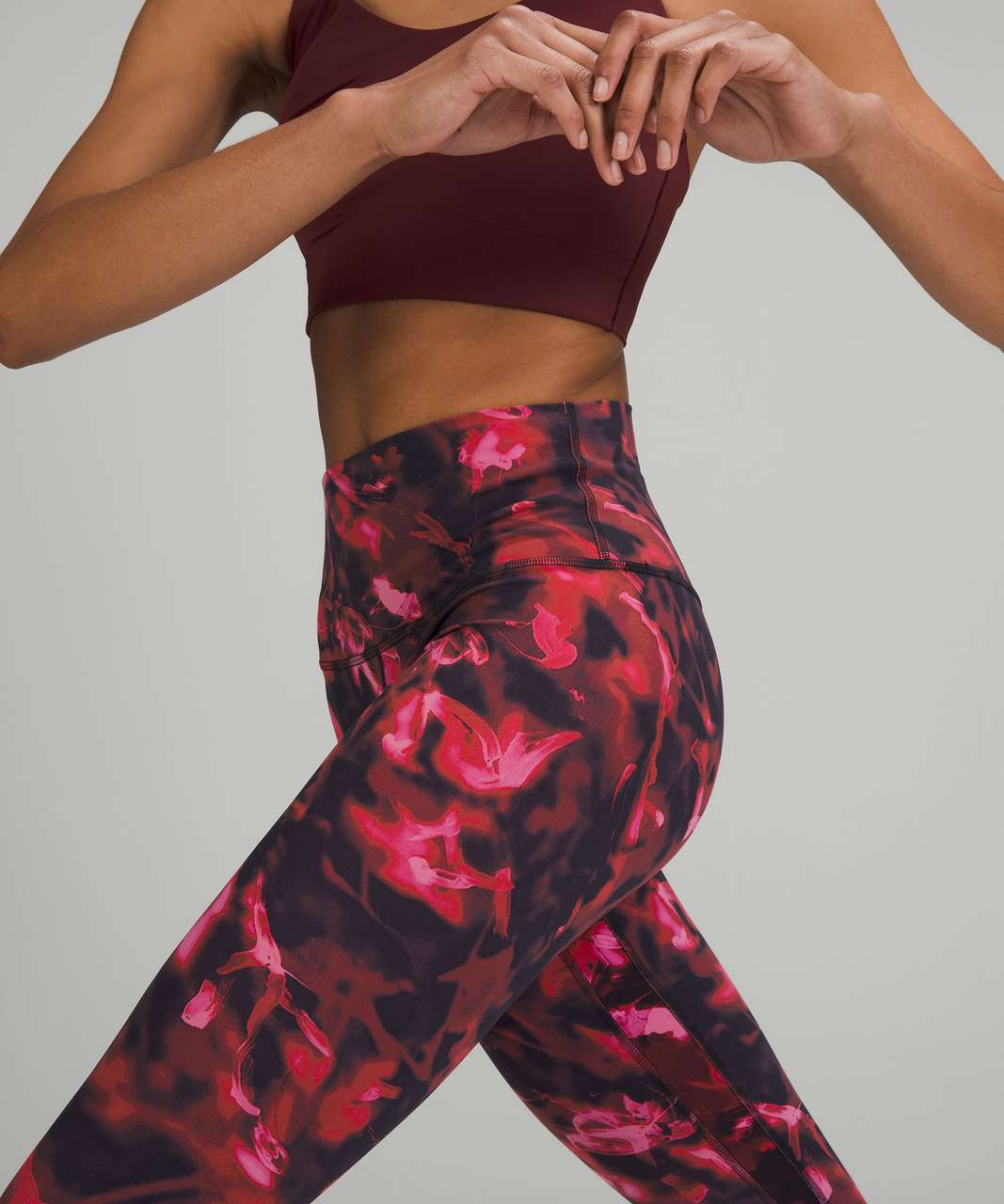 IN. LOVE. pink blossom align leggings in 31” #DeserveADrPepperDuet