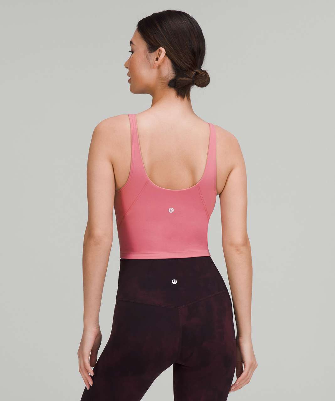 Lululemon Align High Neck Tank LW1DKES LIPG Hot Pink Women's Size