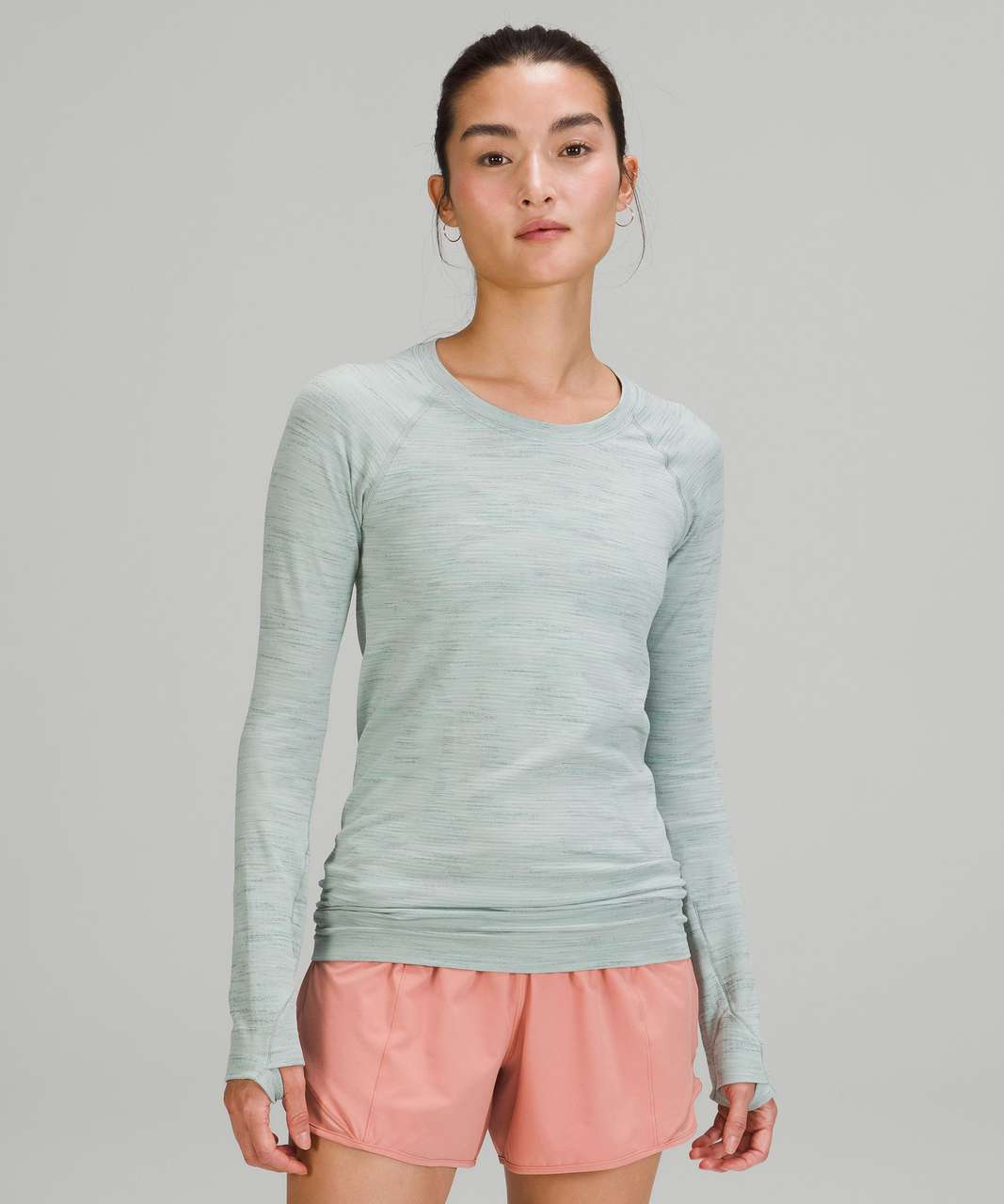 NEW Women Lululemon Swiftly Tech Short Sleeve 2.0 Creamy Mint Size