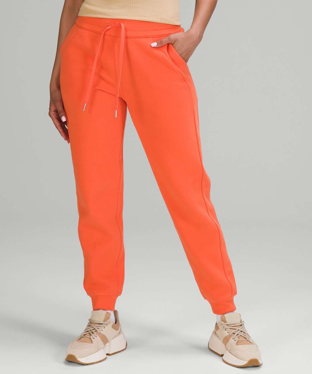 Lululemon Scuba High-Rise Jogger - Warm Coral - lulu fanatics