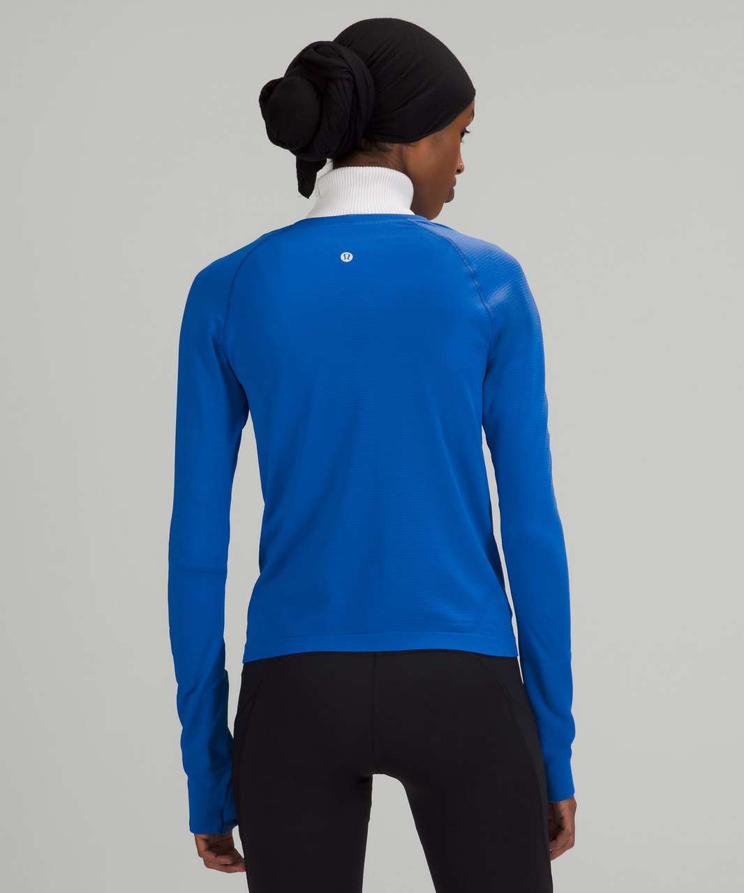 WOMEN'S SWIFTLY TECH LONG SLEEVE 2.0 - BLBT/BLBT BLAZER BLUE TONE/BLAZ