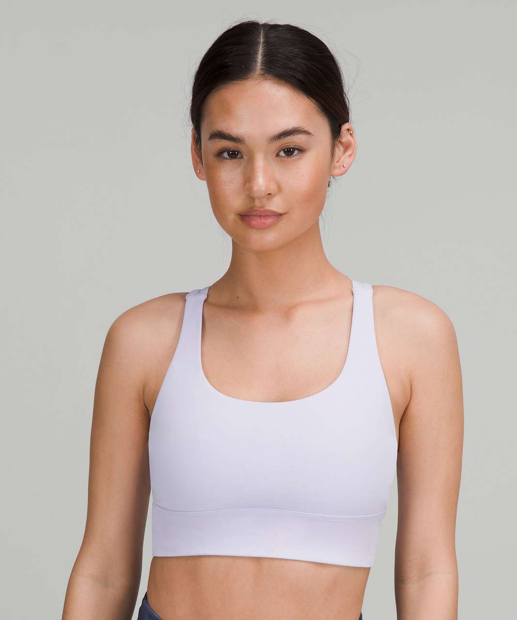 Lululemon Energy Longline Bra *Medium Support, B–D Cups - Pastel Blue