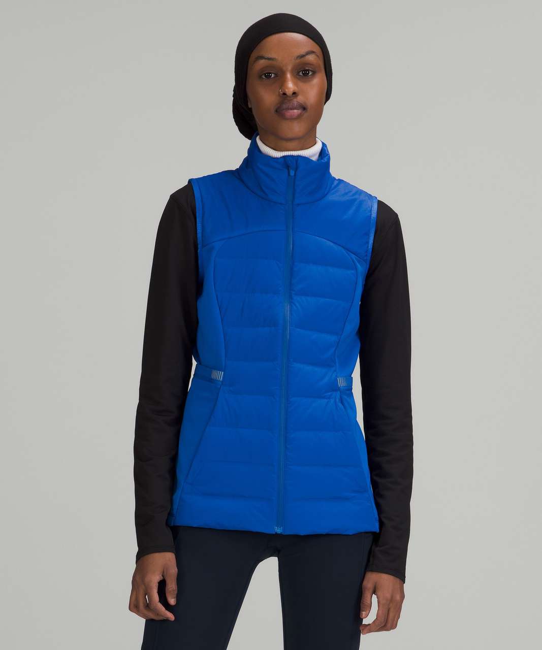 NWT Lululemon Down for It All Jacket Blue Nile 6 Run Sport Activewear