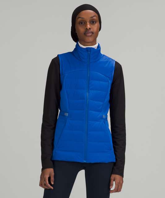 Lululemon - Down For It All Quilted PrimaLoft Glyde Down Jacket - Blue  Lululemon