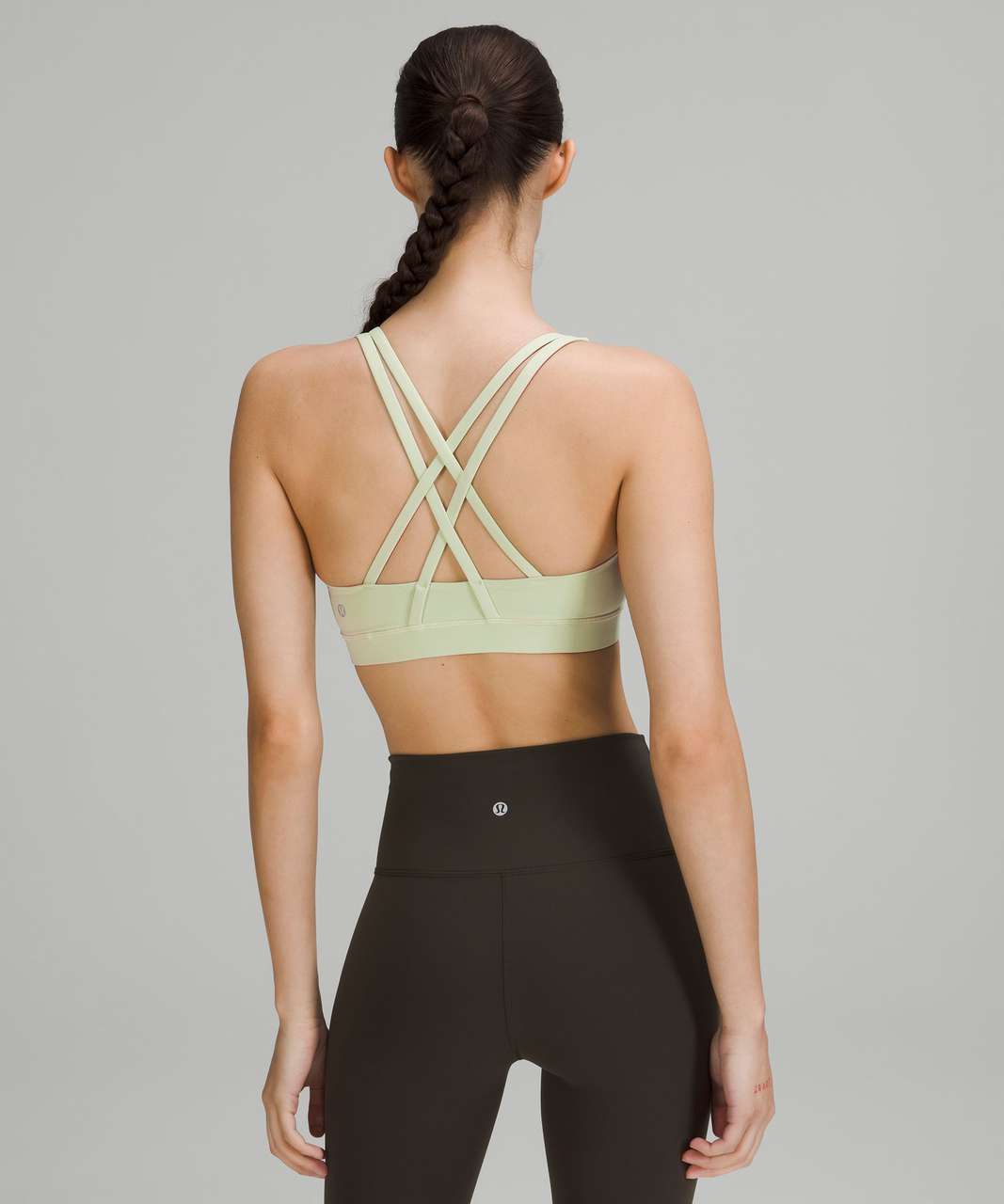 Lululemon Energy Bra *Medium Support, B–D Cups - Creamy Mint